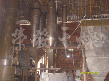 二氧化硅專用閃蒸干燥機(jī)工程